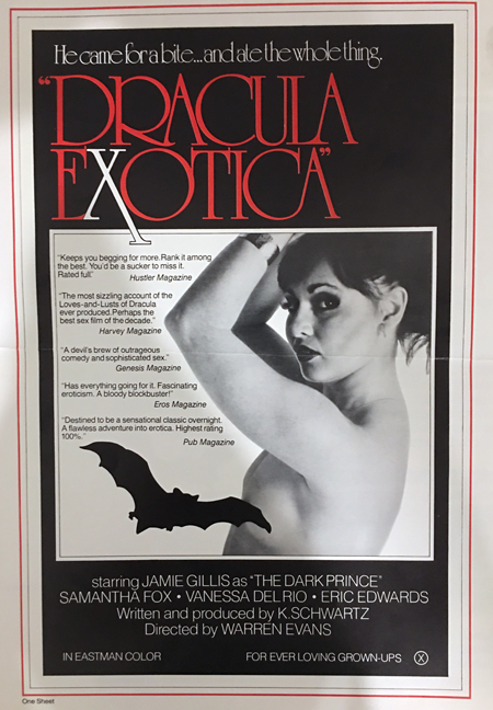 Vintage Erotica Genesis - Dracula Exotica' (1980): Rare Photographs - The Rialto Report