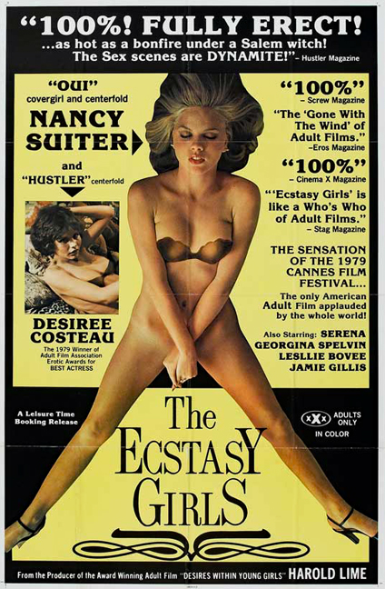 16mm Old Porn Movies - The Ecstasy Girls (1979) / The Ecstasy Girls 2 (1985) - Rare ...