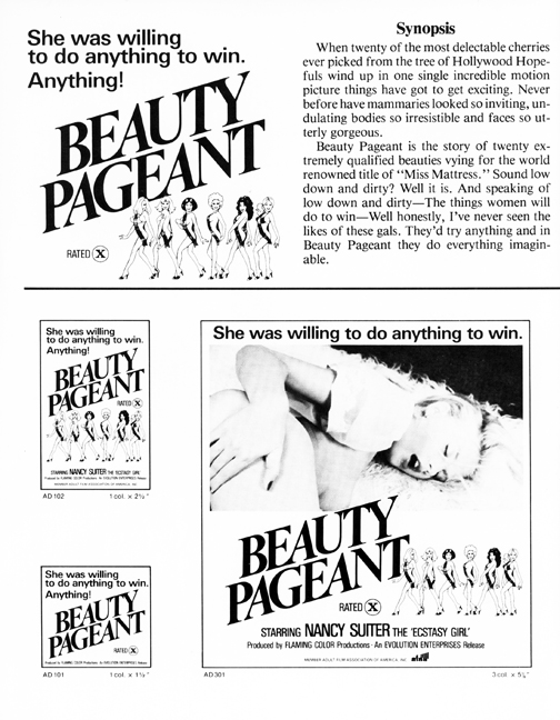 Pageants Mom And Son Hot Xxx Beef In - Ann Perry - From the Convent to Adult Films: Her Annotated Scrapbooks -  Part 2 - The Rialto Report